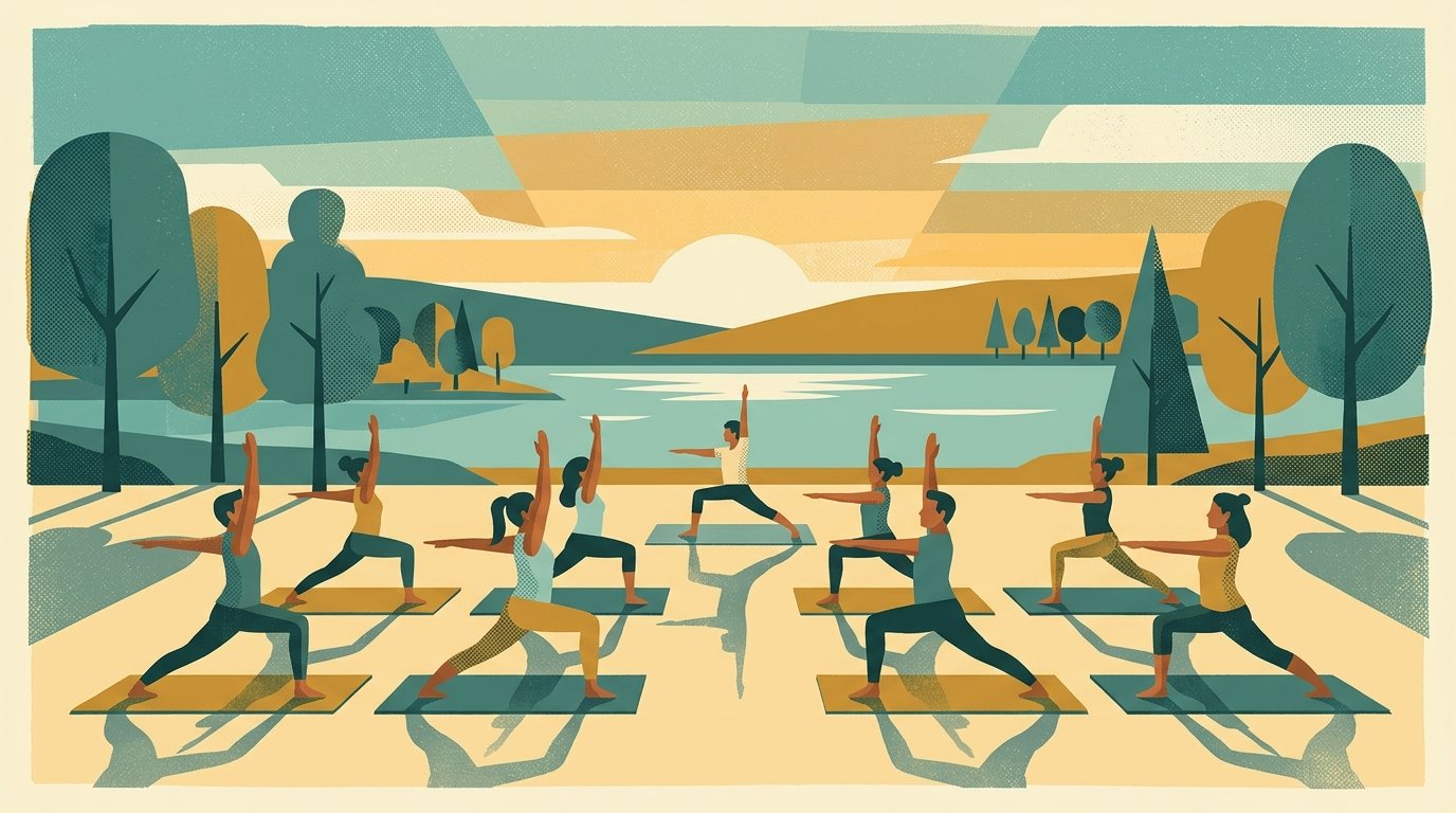 Sunrise Yoga sa Park